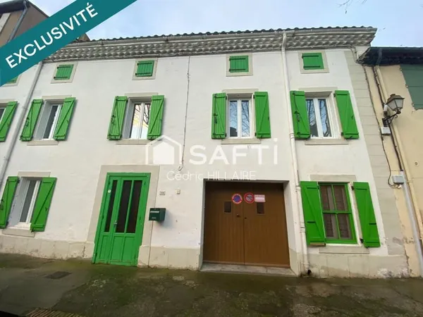 Maison de village de 260m² habitable sur 2 niveaux