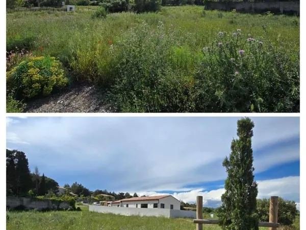 [1309 m2] GRAND TERRAIN PRÊT À BÂTIR VILLAGE BORD DE MER