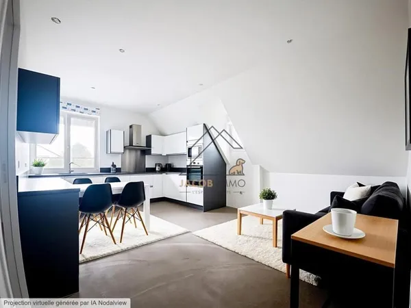 T3 neuf 59 m² - Résidence Ti Mezeg - Bourg à pied