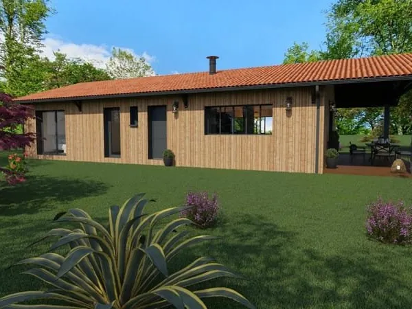 SADIRAC TERRAIN DE 600 M²