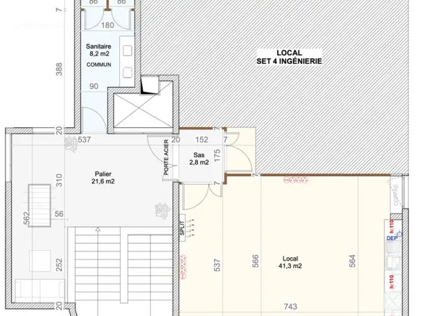 Bureaux meublé ou non