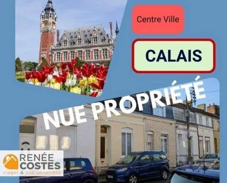 Vente en nue propriété - F71-H72 ans - CALAIS (62100)