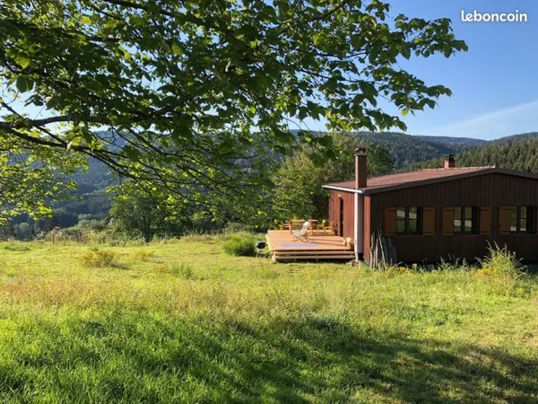 Deux chalets, vue exceptionnelle