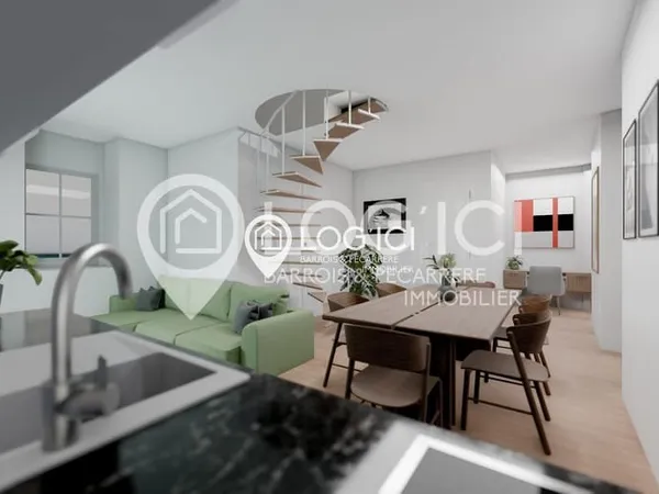 Appartement T3 Duplex Entièrement Refait à Neuf au C?ur de Cauterets