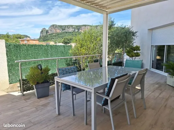 Très belle villa 129 m² 3ch sur 355 m² à St bauzille de Putois