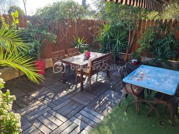 3 pièces de 76 m² avec terrasse et jardin - Quartier des Bréguières - À 500 m de la mer