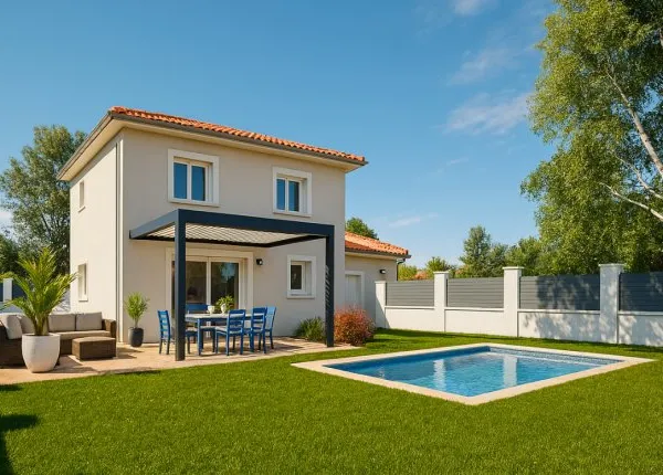 Terrain + maison 96 m²
