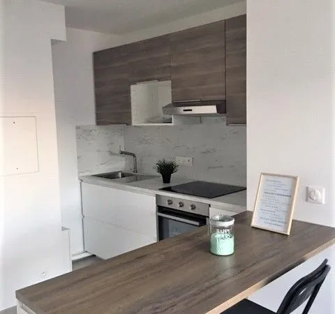 Location meublée 3 pièces résidence récente