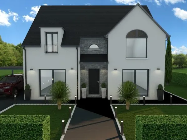Terrain + maison 130 m²