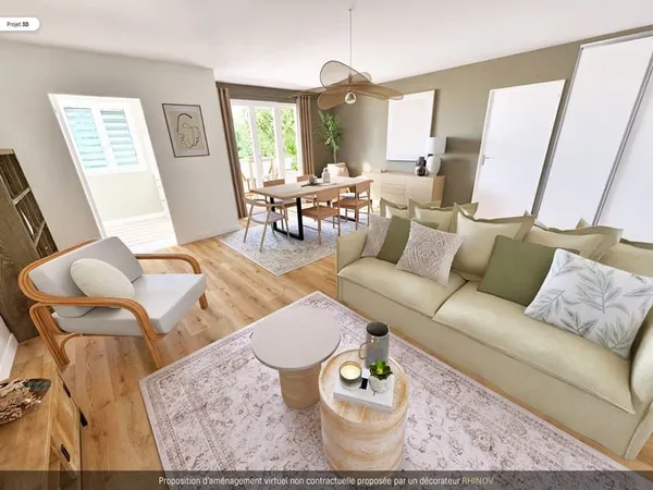 Appartement Pringy 2 pièce(s) 52,54 m2