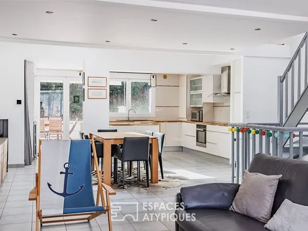 Charmante maison avec terrasse et vue dégagée au centre d'Arcachon