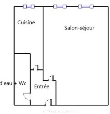 Appartement Type 1/2 Ideal première Acquisition ou Placement