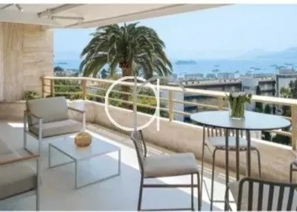 CANNES CALIFORNIE APPARTEMENT RENOVÉ VUE MER PANORAMIQUE