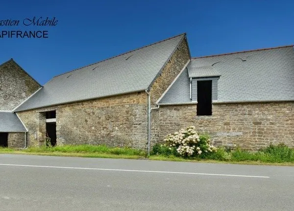 Dpt (35), à vendre propriété à rénover - Baie du Mont Saint Michel - Saint Georges de Gréhaigne