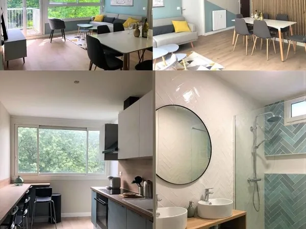 Chambre avec balcon privé - Coloc conviviale