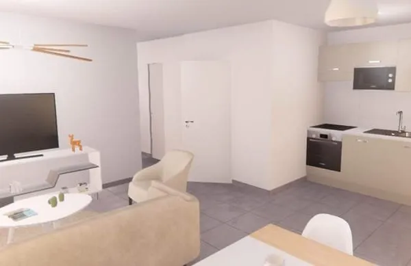 Appartement 2 pièces 47 m²