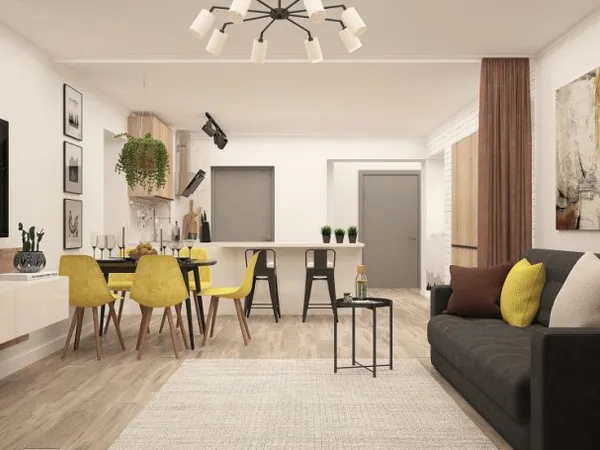 Appartement 3 pièces 58 m²