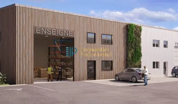 Immeuble industriel 353 m²