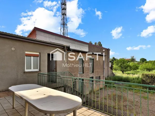 Maison de 217 m² habitable avec un grand terrain