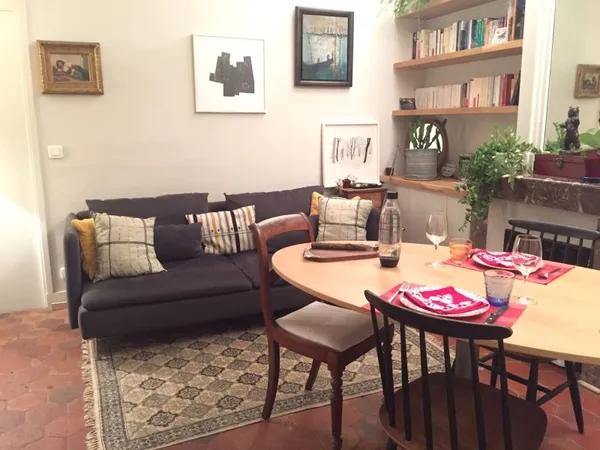 Studio meublé 34m² - dernier étage - Paris 7ème - Calme et lumineux