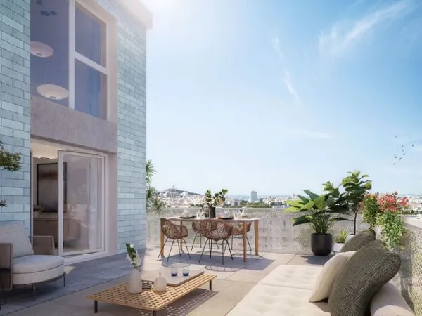 Appartement 5 pièces 111.64m²+ terrasse Marseille 13010