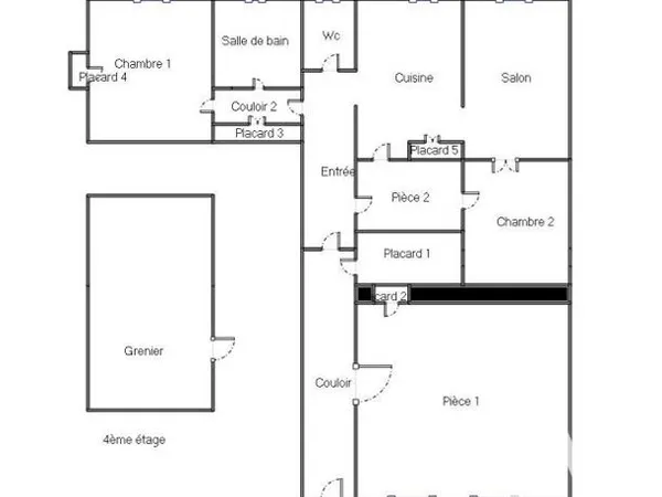 Appartement 5 pièces 104 m²