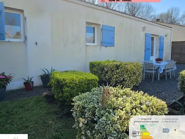 Ensemble Immobilier de 3 logements de plain pied de 2004