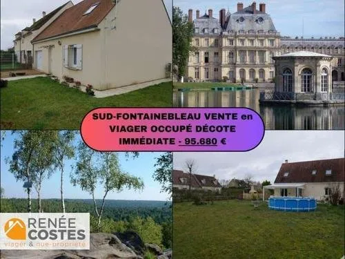 Viager occupé - F86-H83 ans - FONTAINEBLEAU (77300)