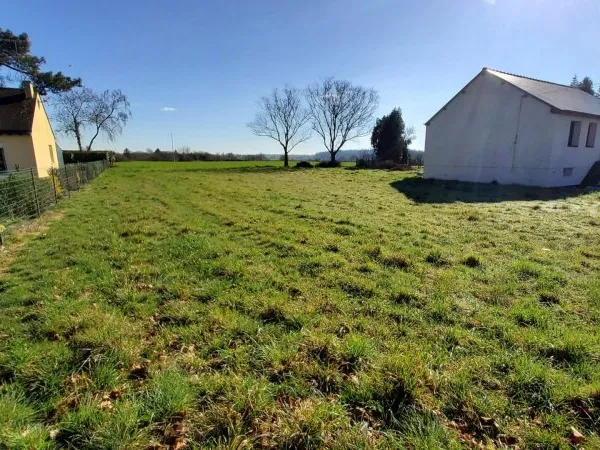 Terrain à bâtir de 1003m² - borné - libre constructeur - Saint-Ganton