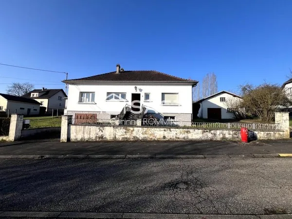 Maison sur terrain de 43 ares dont 19,5 en zone constructible