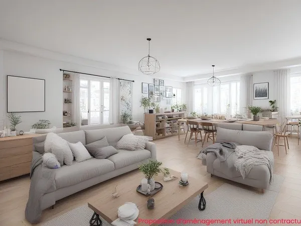 Plain-pied 140 m² - Grand garage 110 m² - Cour 100 m² - Fort potentiel investissement