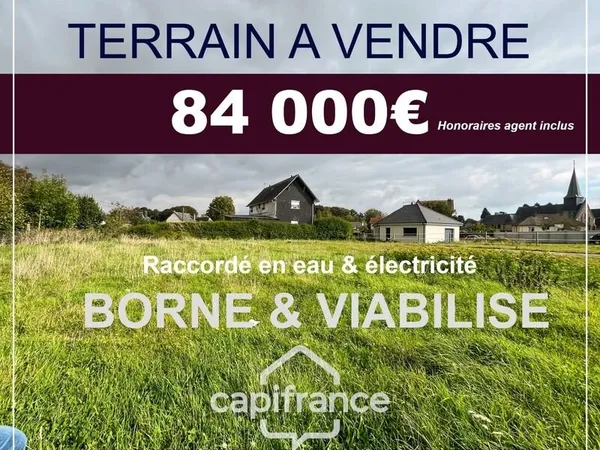 Terrain à vendre AU CALME - SAINT OUEN DU BREUIL (76)