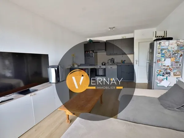 Appartement T2 - 45,84 m2 habitables - Balcon