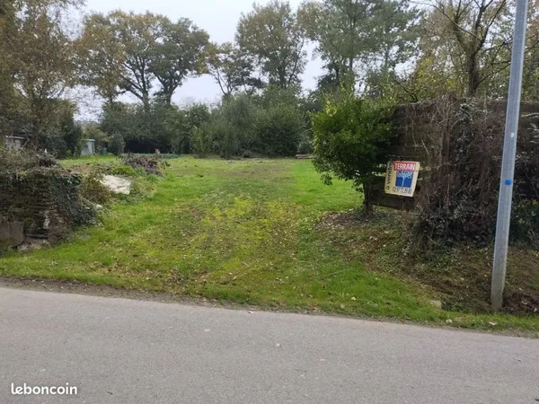 Terrain constructible viabilisé