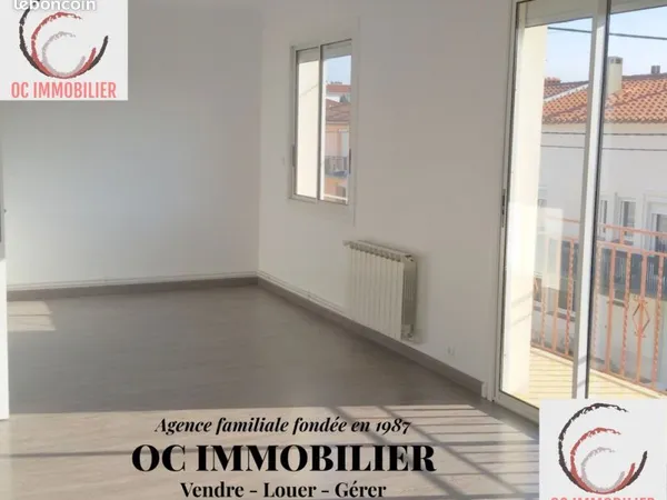 PERPIGNAN, appartement T3 avec jardin et garage