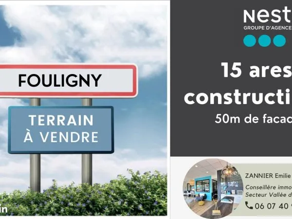 Terrain 1577 m² FOULIGNY
