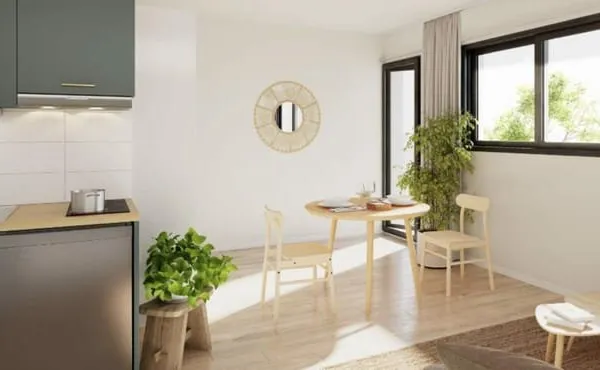 TOULOUSE : appartement de 2 pièces (27 m²) à vendre Jardin des Plantes Sain