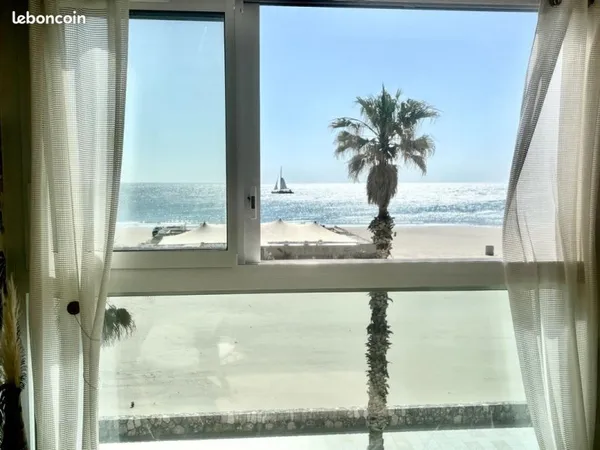 Appartement traversant - Vue mer - Rénové avec matériaux de qualité