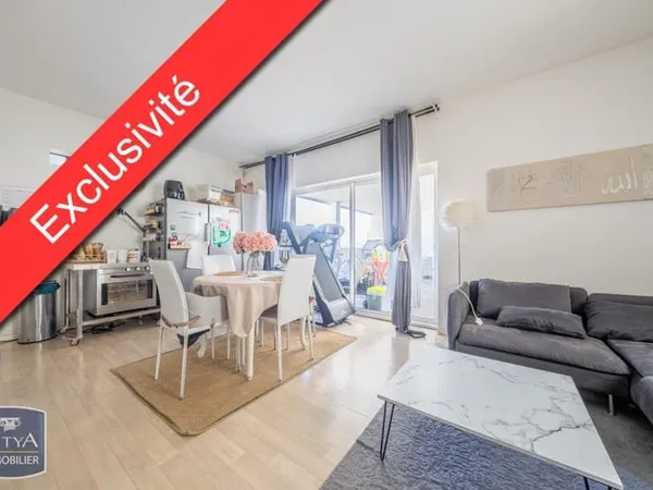 Appartement 3 pièces 59 m²