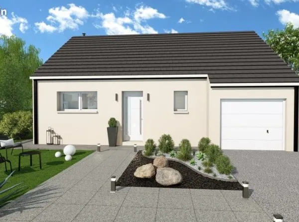 Maison 3 pièces 50 m²