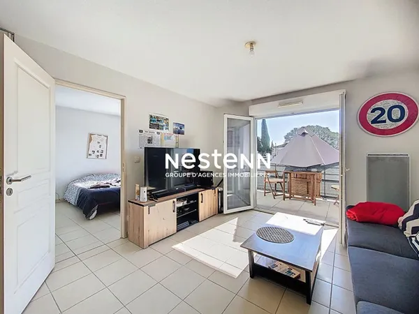 2P - SUD - 47m2- TERRASSE 10M2 - 1 PLACE DE PARKING - VALLAURIS