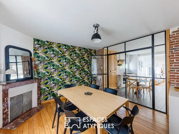 Rénovation de grande qualité pour cette jolie maison 1930 au coeur des Martraits à Mantes la Jolie