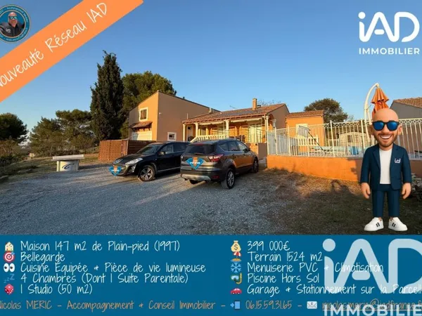 Maison 5 pièces 198 m²