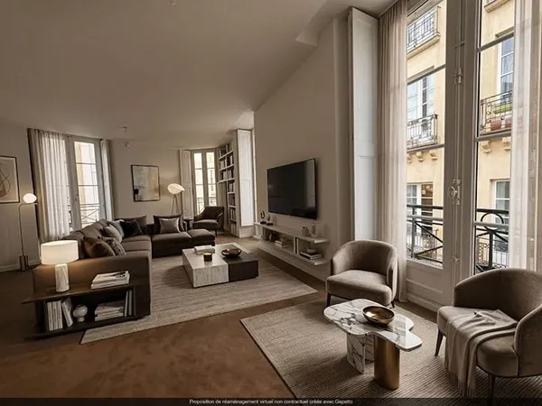 Appartement 2 pièces 52 m²