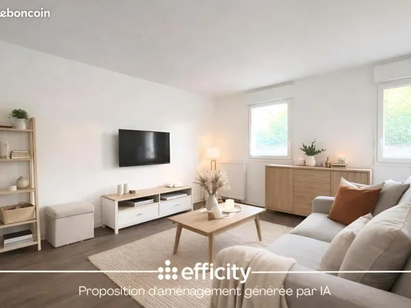 Appartement 3 pièces 64 m²