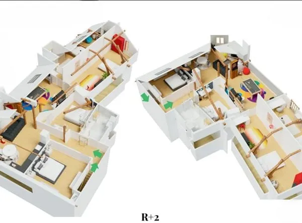 Fontainebleau, un F5 de 138 m2 au sol / 90 m2 habitables, à