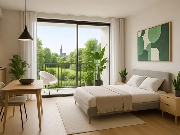 Studio Premium - Bassin Vauban - À 200 m du tram