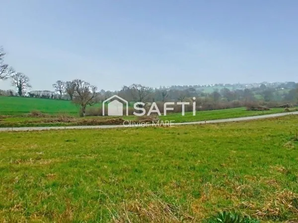 Terrain à bâtir de 688 m², viabilisé, à 7 kms de Flers