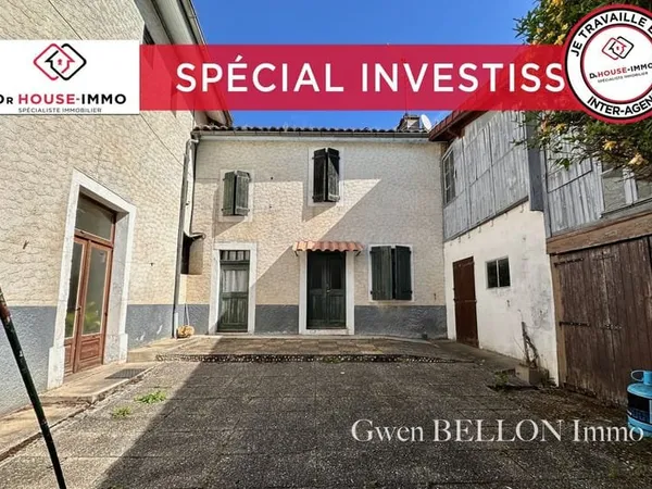 Spécial investisseur - A rénover : potentiel de minimum 3 logements.