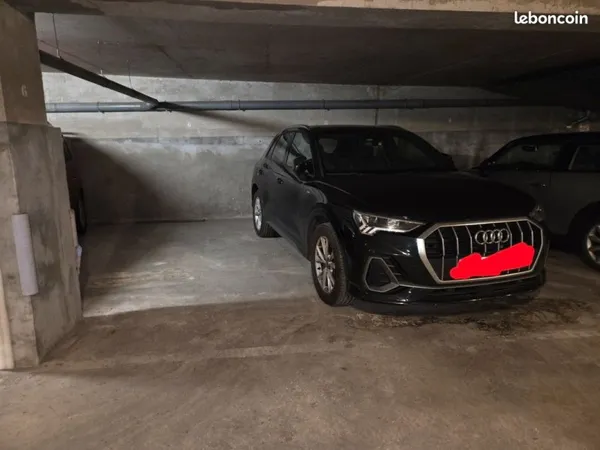 Place de parking en sous sol securisée